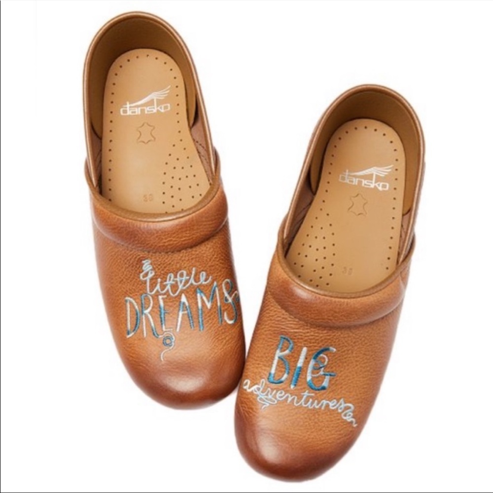 Dansko Twin Pro Dreams Leather Clogs
